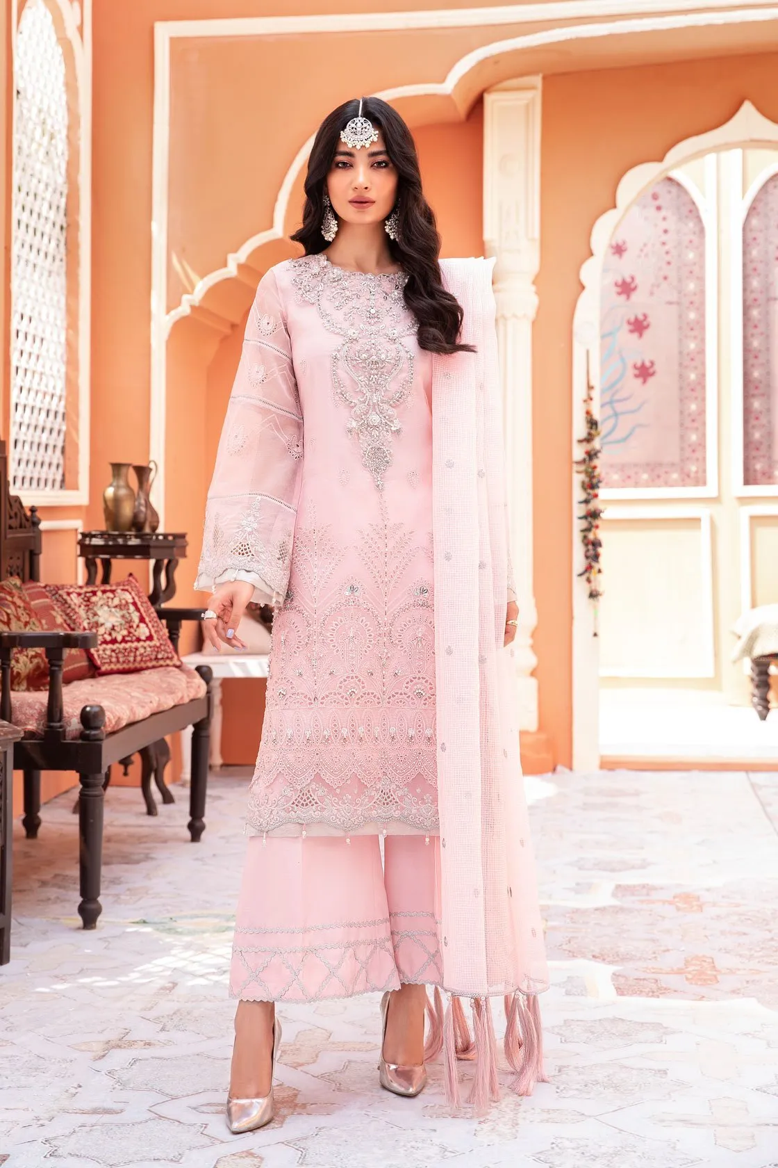 04 Blush Rose Luxury Embroidered Collection