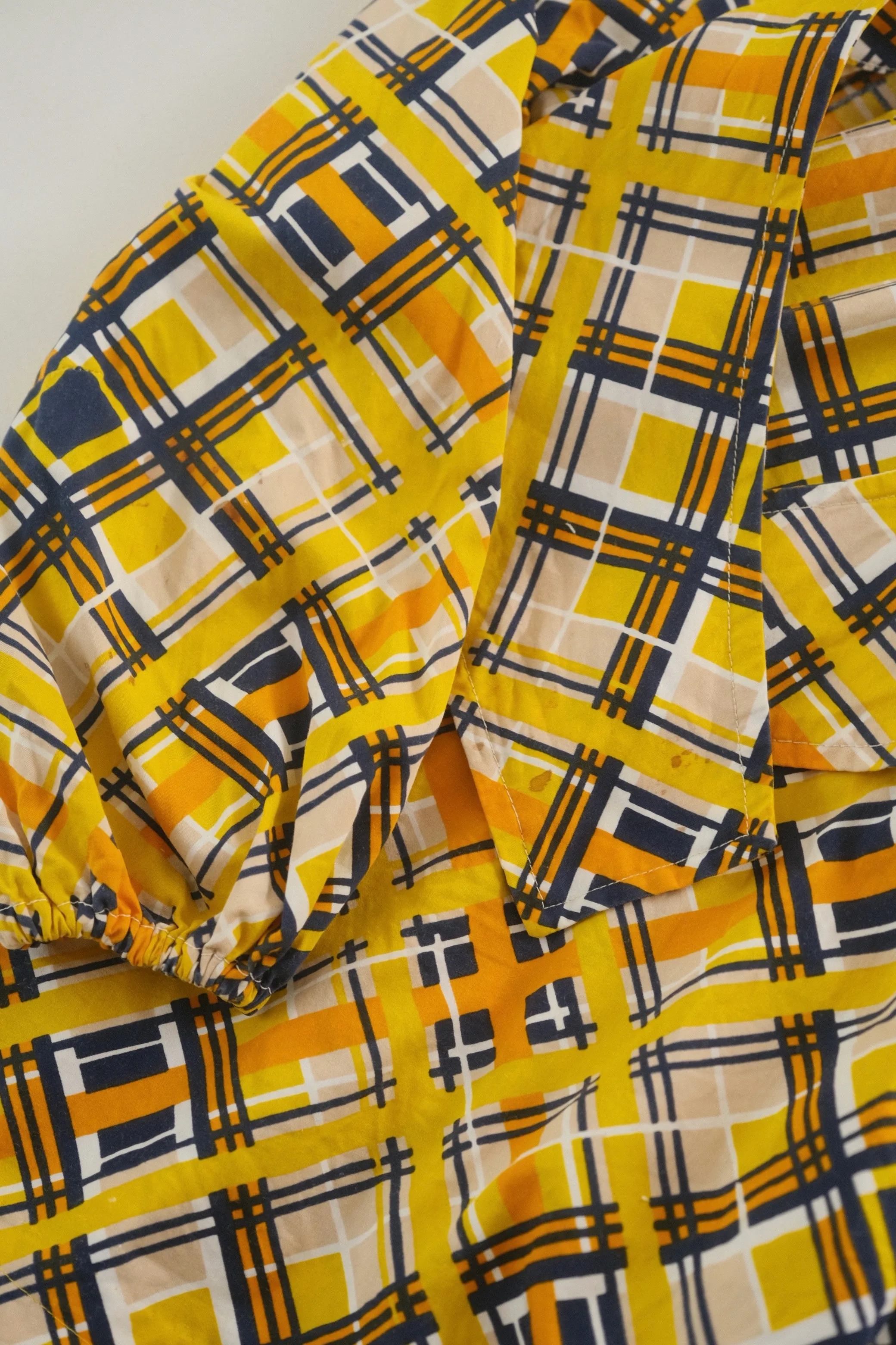 1960s Sunshine Plaid Set