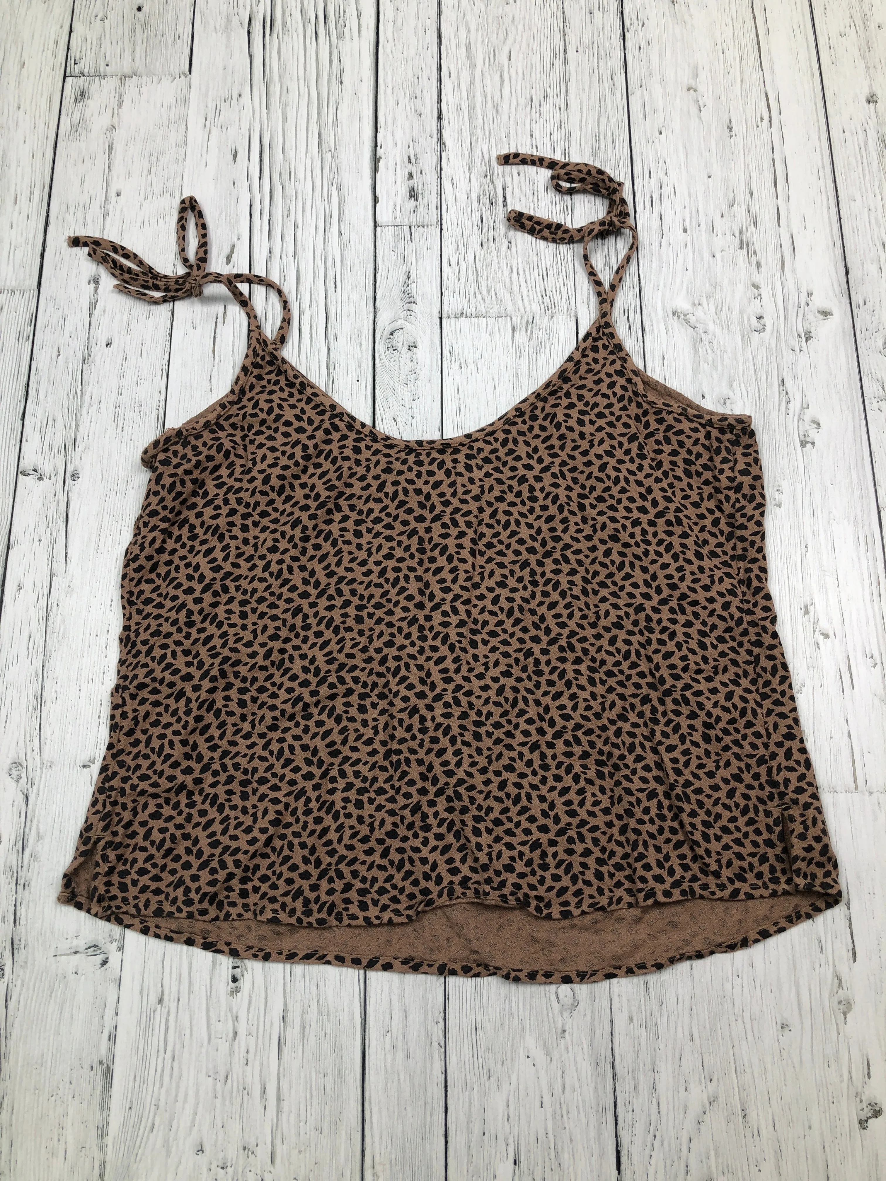 Abercrombie&Fitch brown patterned tank top - Hers M