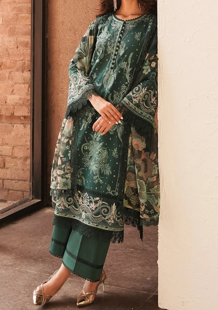 Afrozeh Viridian Pakistani Luxury Chikankari Lawn