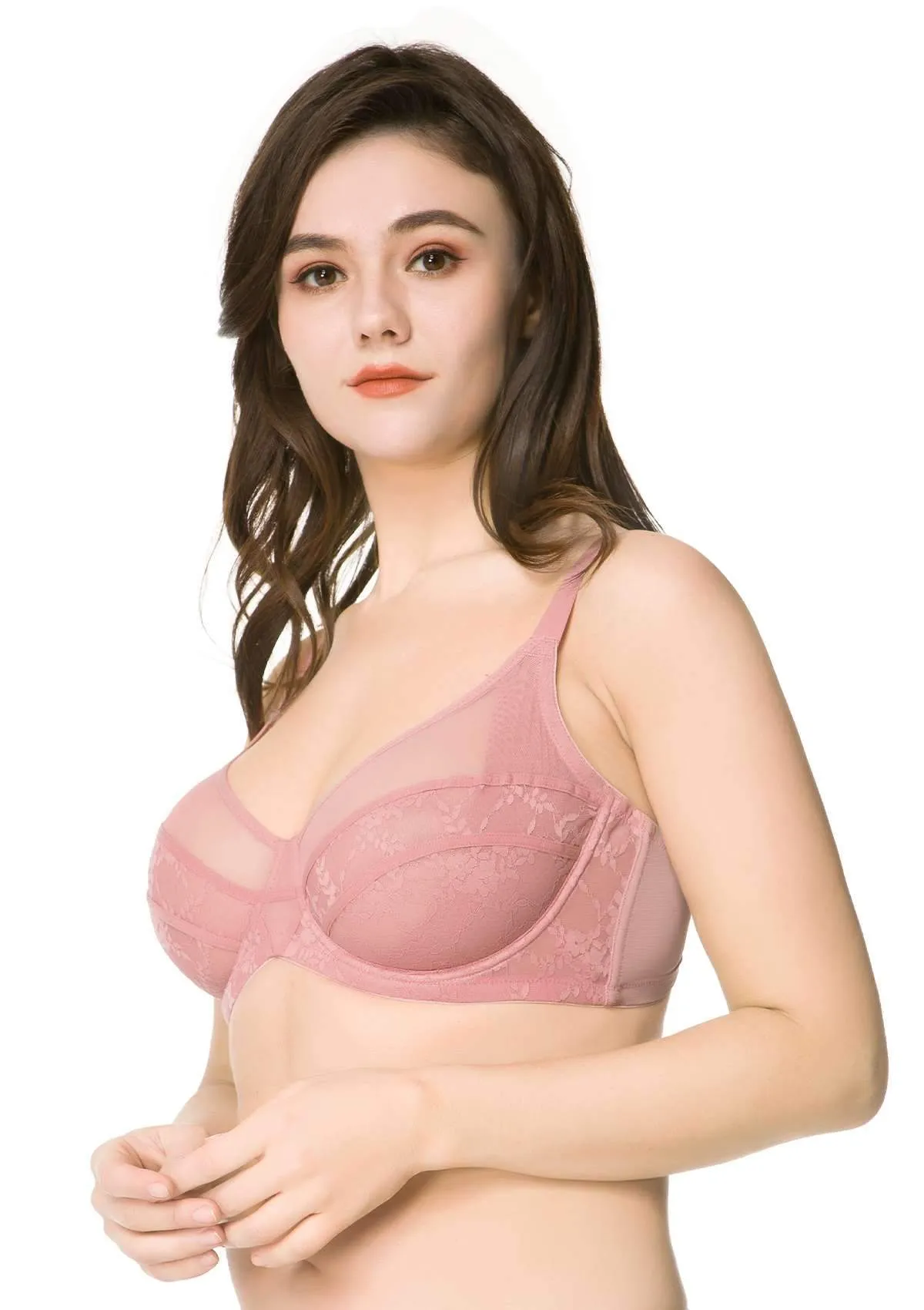 Amour Sheer Lace Unlined Bra Bundle