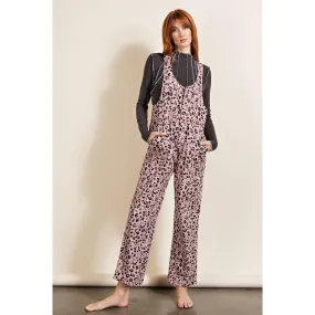 Animal/leopard Printed Jumpsuit