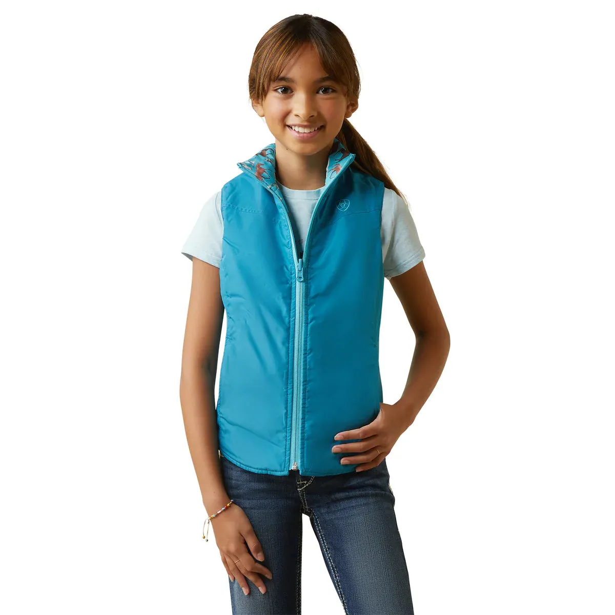 Ariat Girls Bella Insulated Reversible Vest