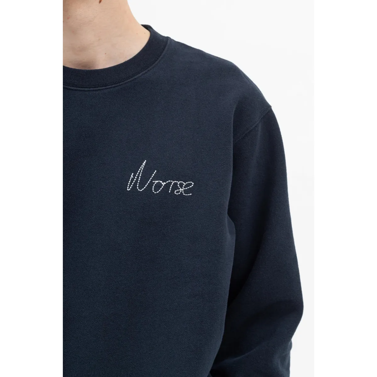 Arne Relaxed Organic Chain logo Dark Navy