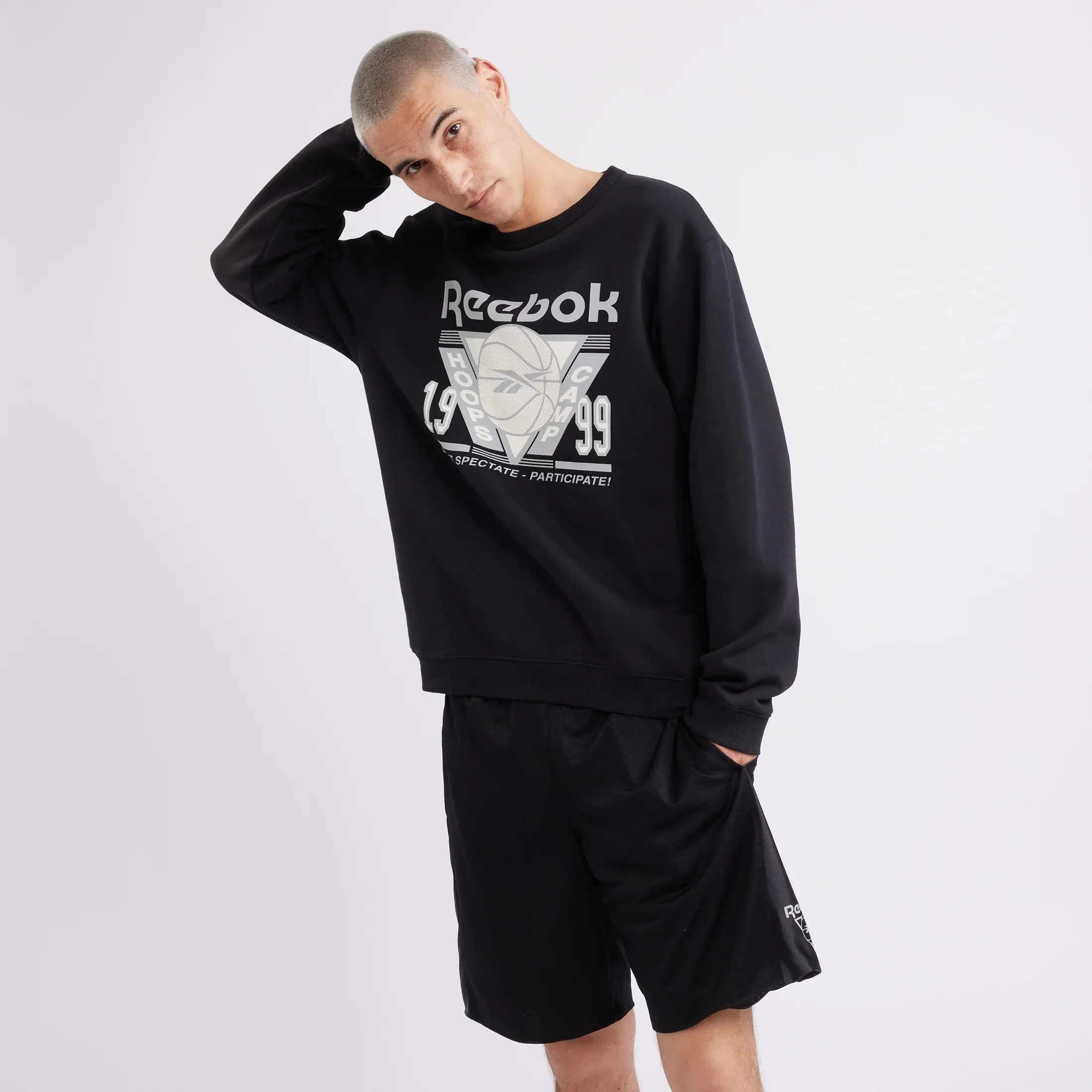 BASKETBALL SEASONAL CREW BLACK