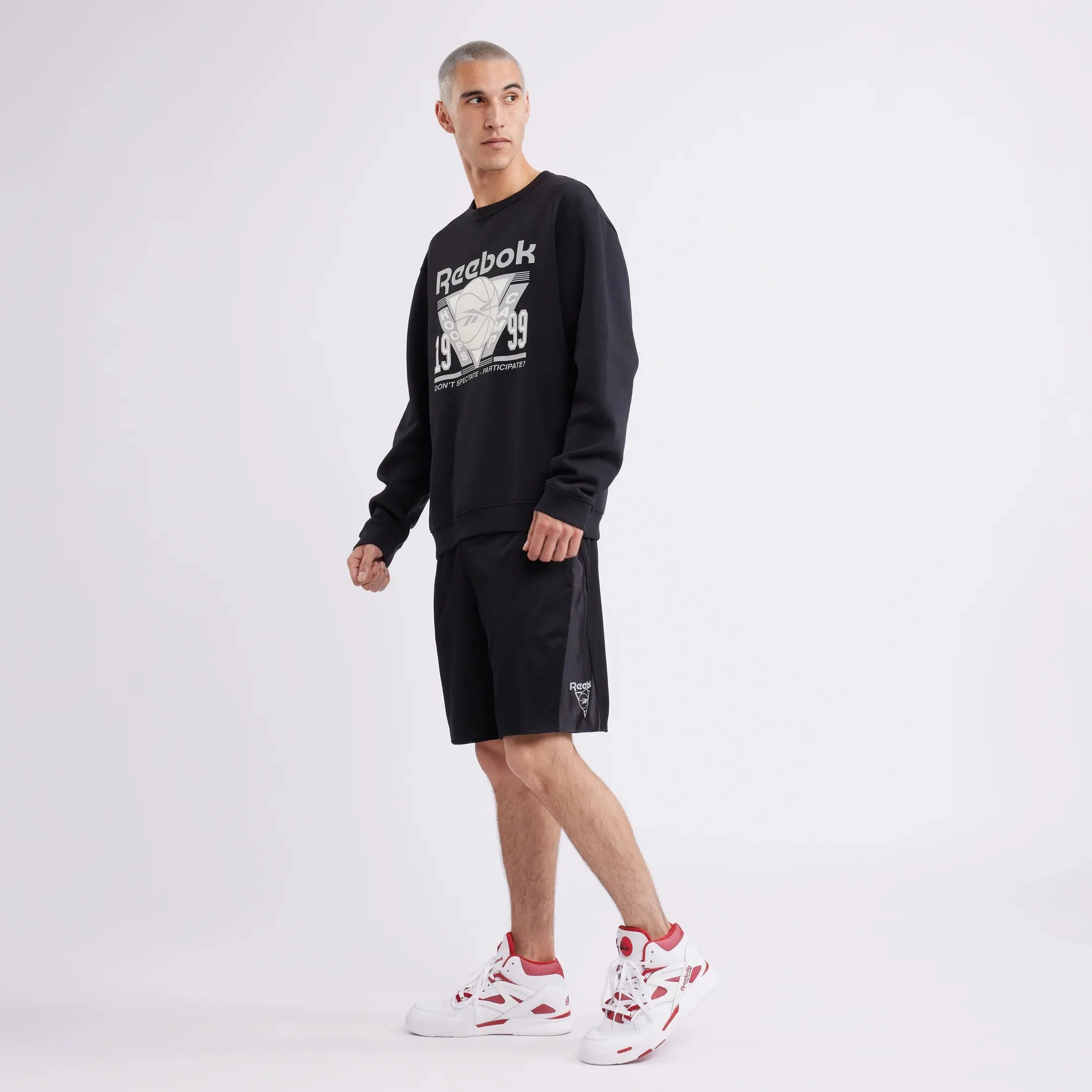 BASKETBALL SEASONAL CREW BLACK