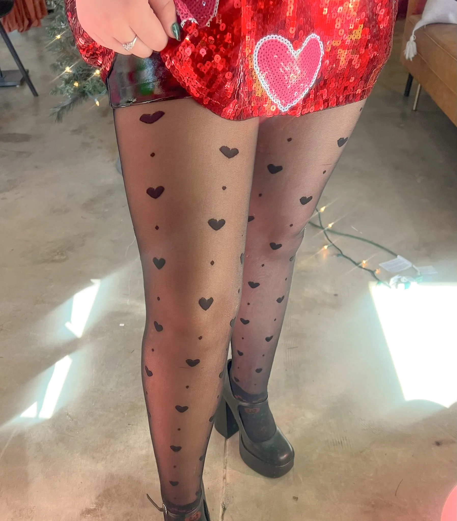 Be Mine Sheer Tights