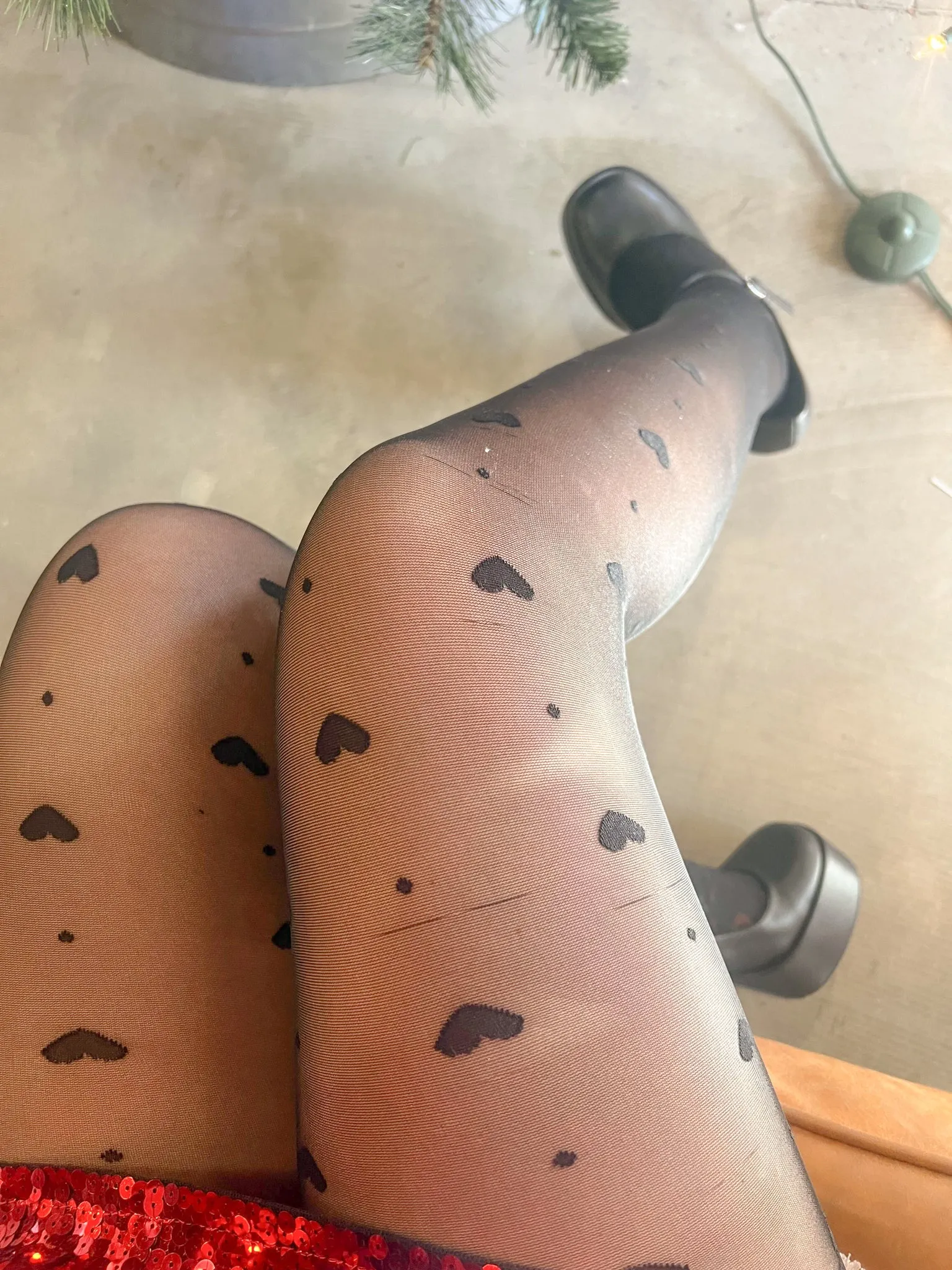 Be Mine Sheer Tights