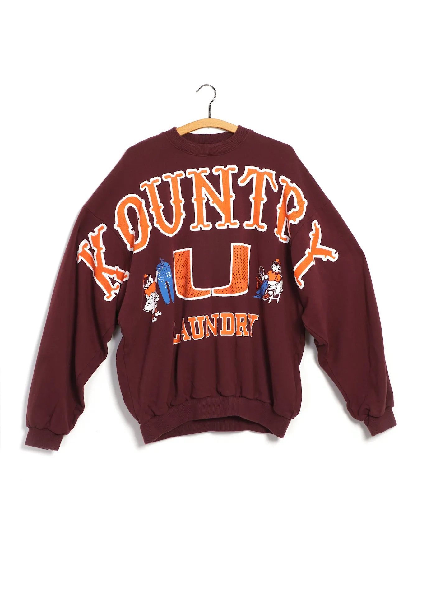 BIG KOUNTRY | Oversized Sweater | Burgundy