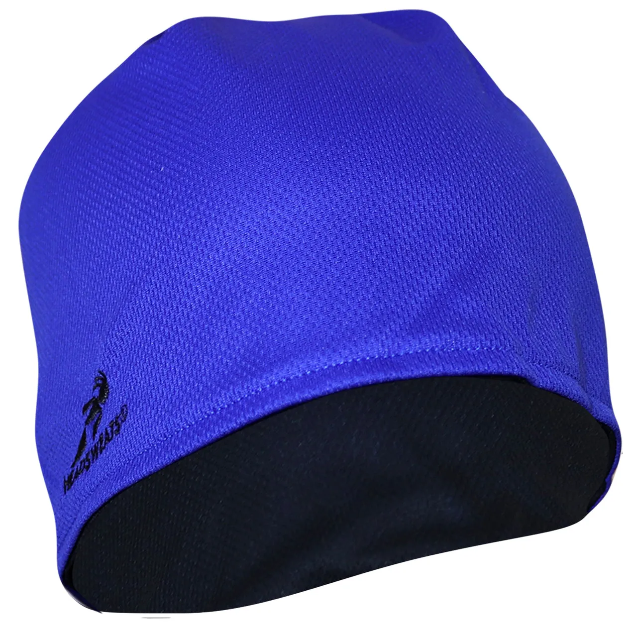 Black & Royal Multisport Reversible Beanie