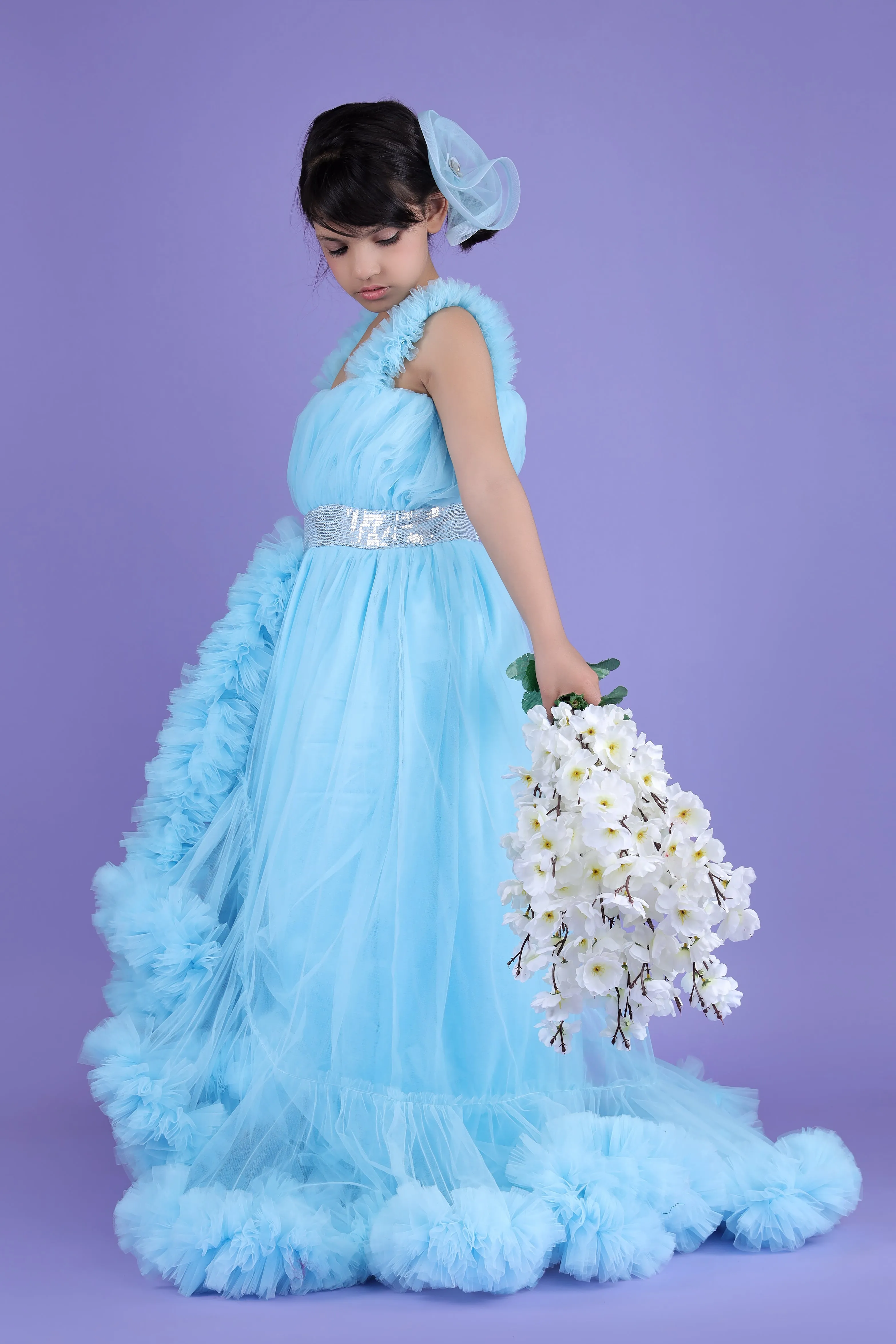 Blooming Sky Luxury Gown