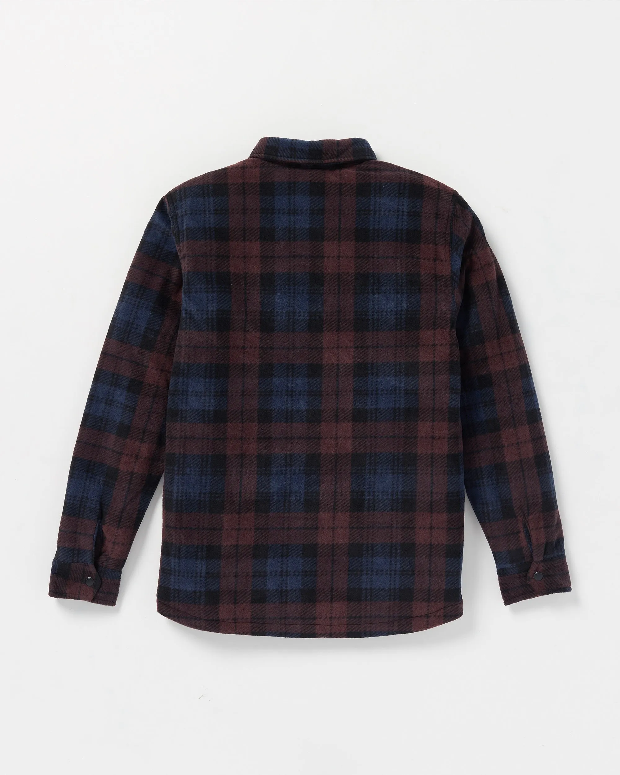 Bowered Fleece Long Sleeve Shirt - Merlot