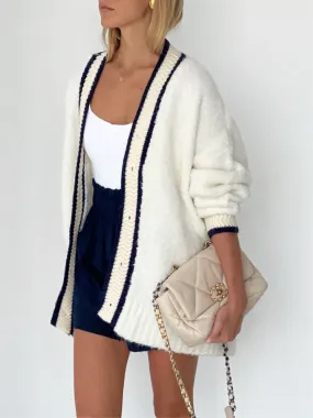 Boyfriend Oversized Cardigan | Cream