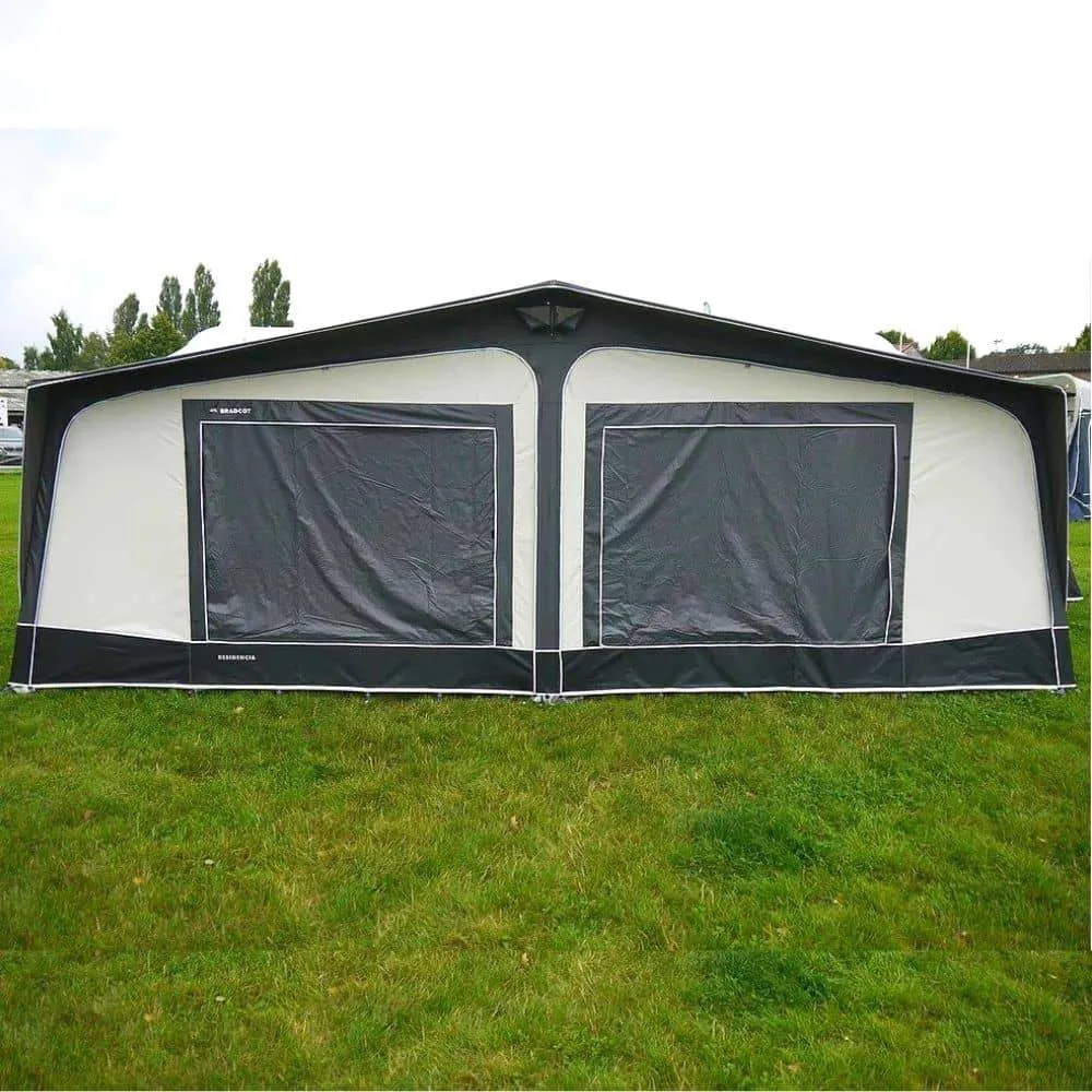 Bradcot Residencia 50 Full Traditional Seasonal Caravan Awning   Free Straps (2023)