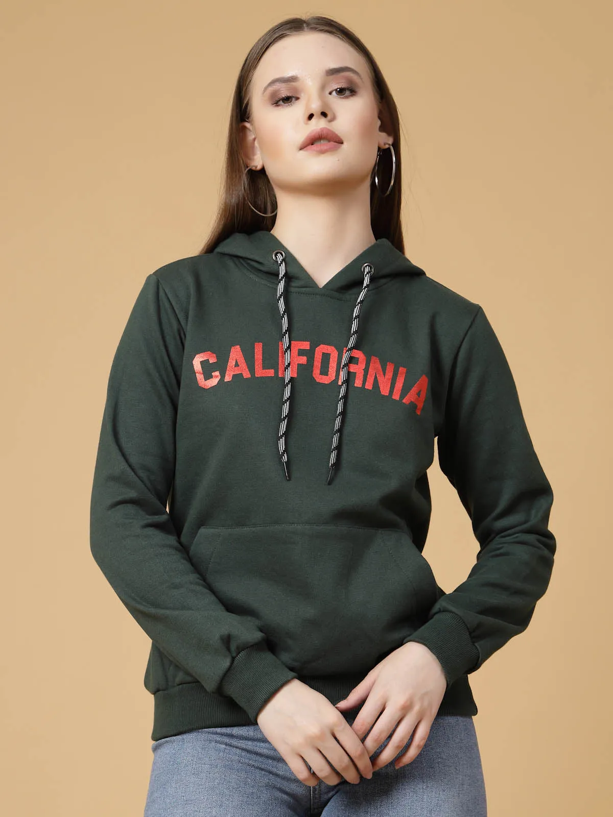 California Printed Hoodie