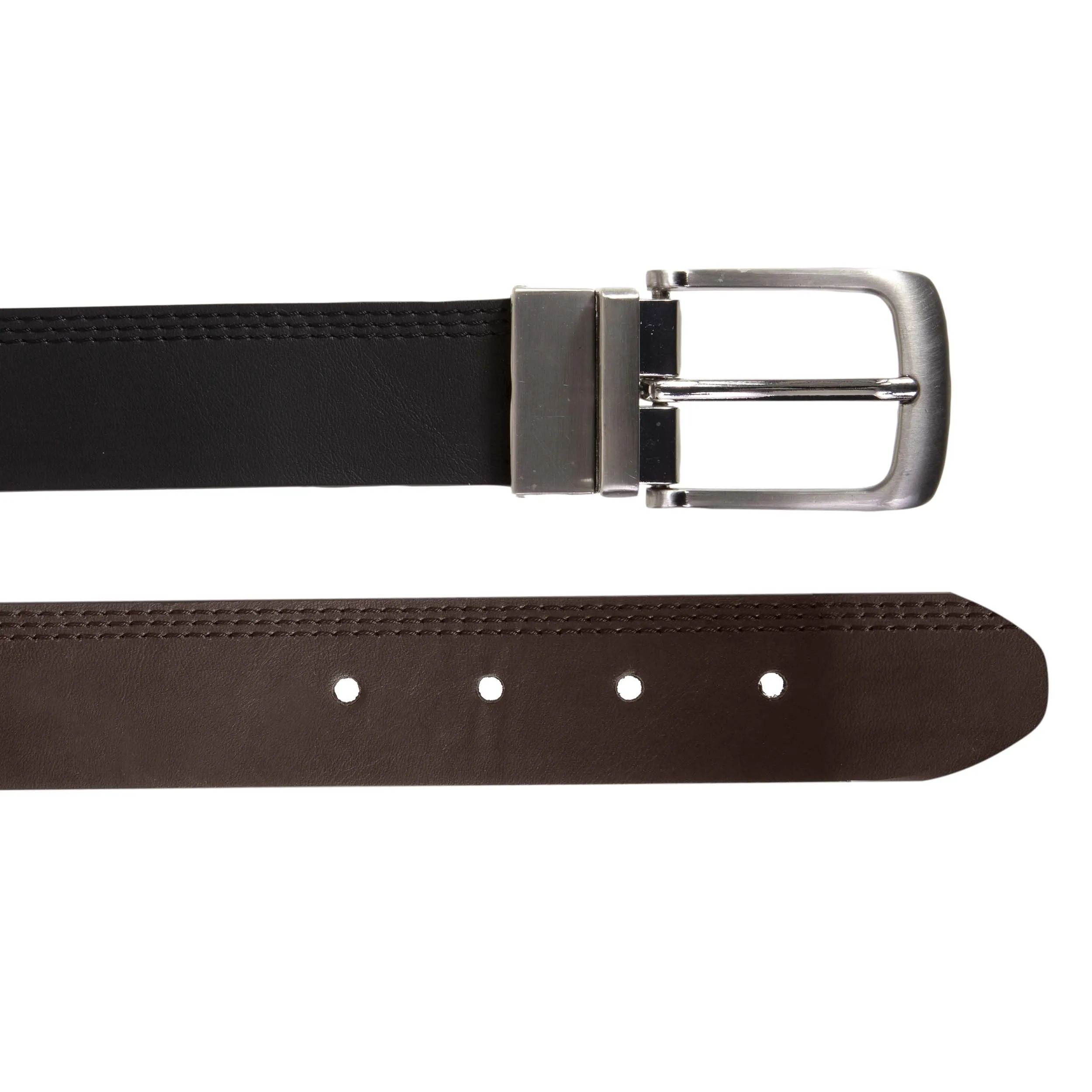 Ceinture Homme reversible Noir / Marron