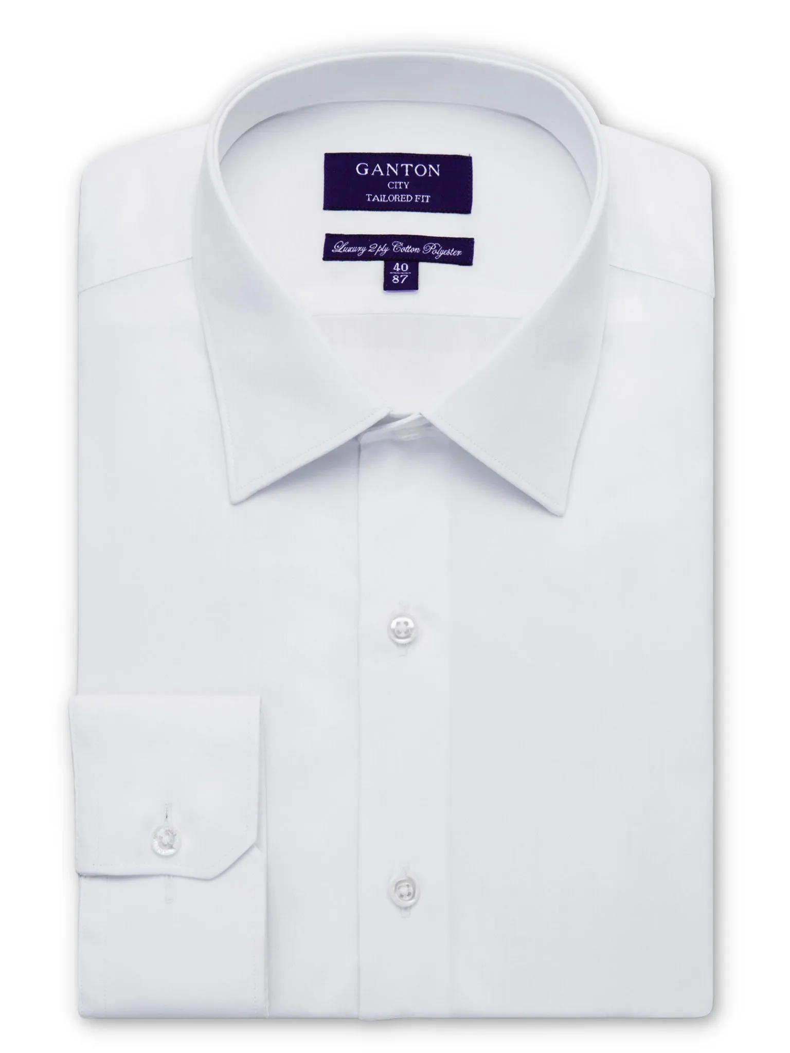 Charles Plain Poplin Shirt