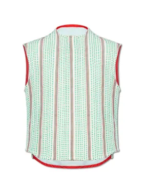 Check Weave Reversible Vest