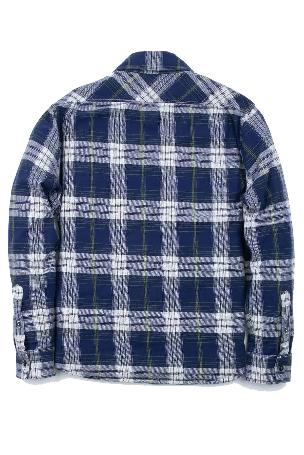 CURRANT LS Blue Wing Plaid