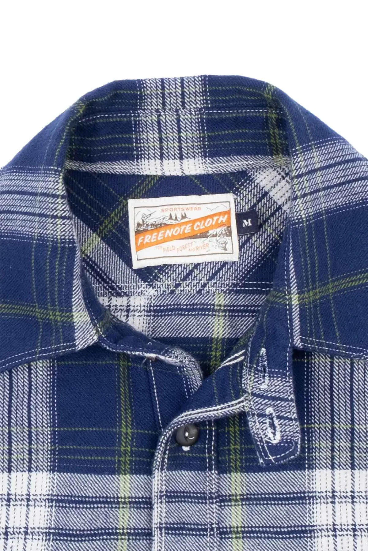 CURRANT LS Blue Wing Plaid