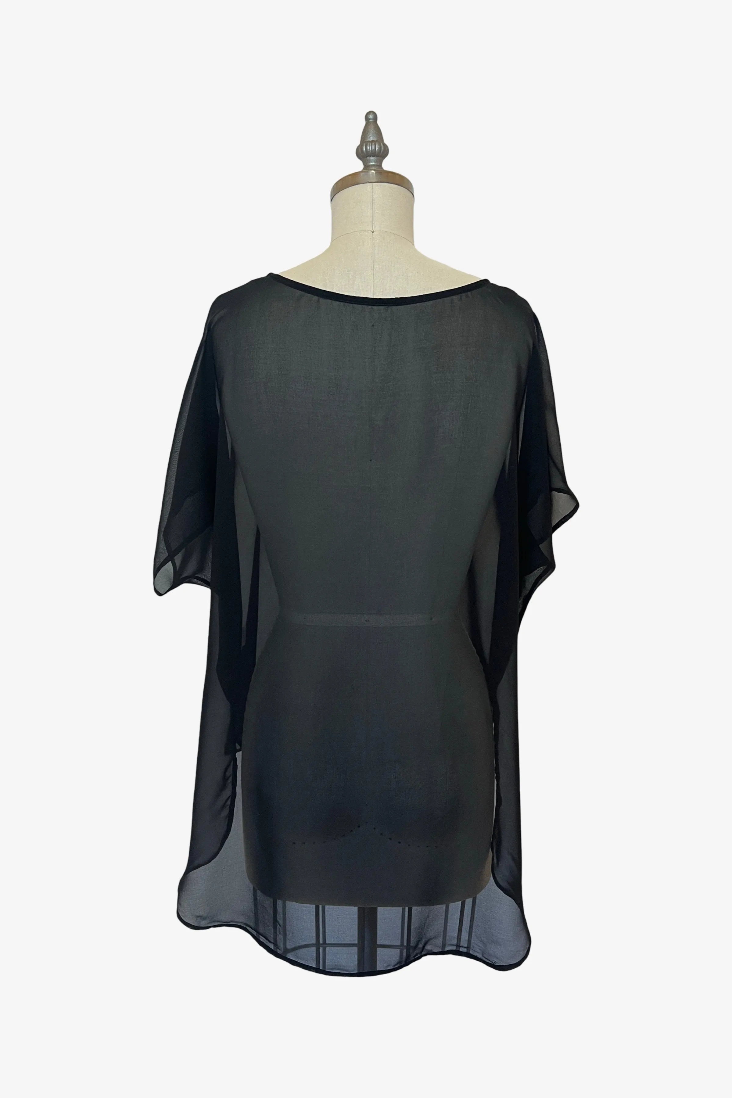 Easy Tee | Sheer Black