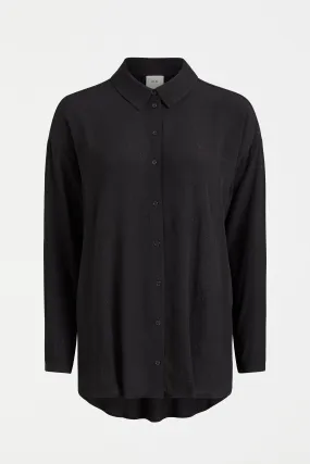 Elk The Label - Blic Sheer Shirt - Black Metallic