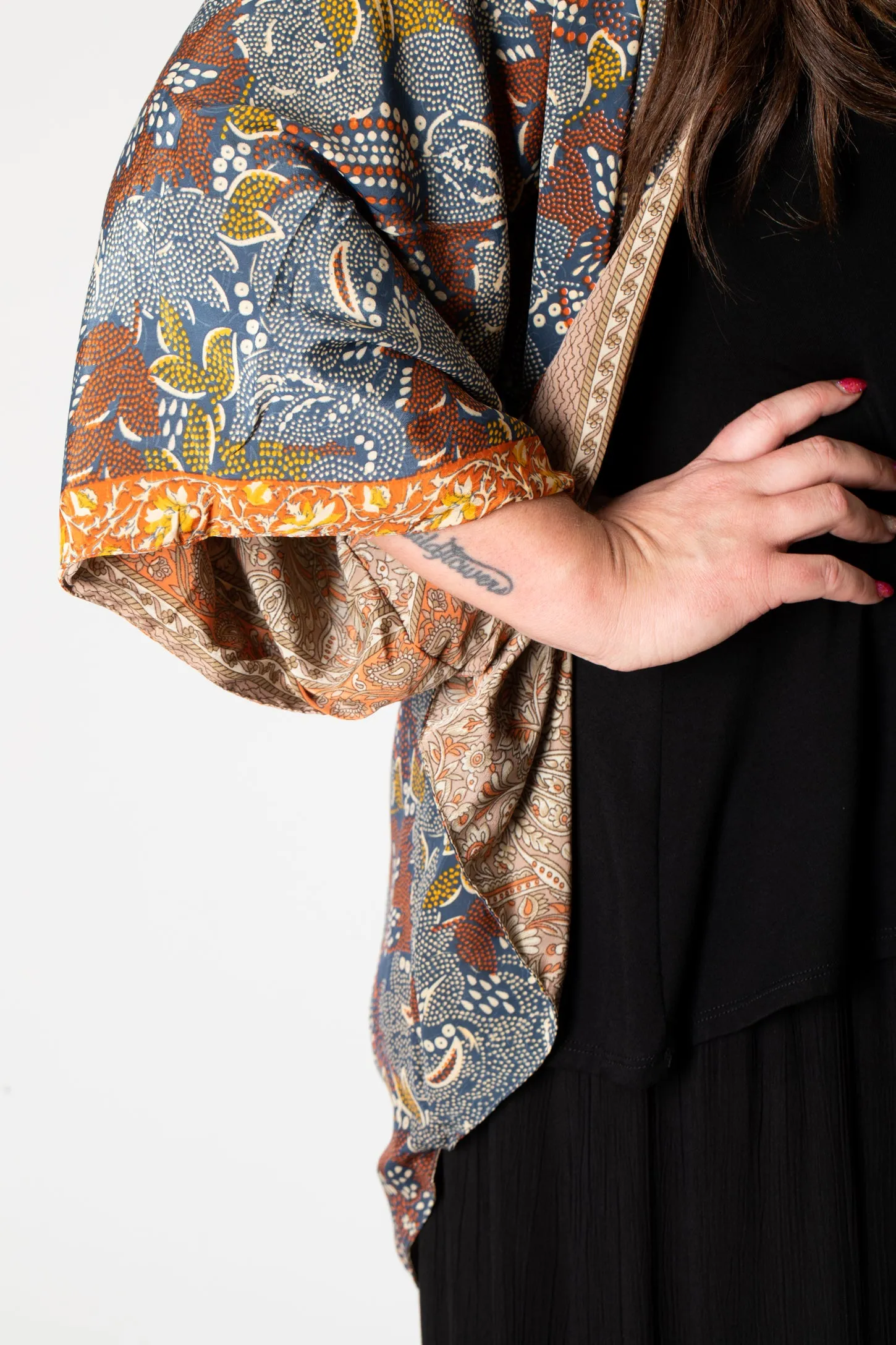 Ella Sari Inspired Reversible Kimono