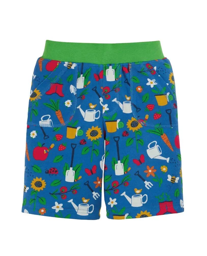 Frugi Baby Girls Reversible Graden Shorts