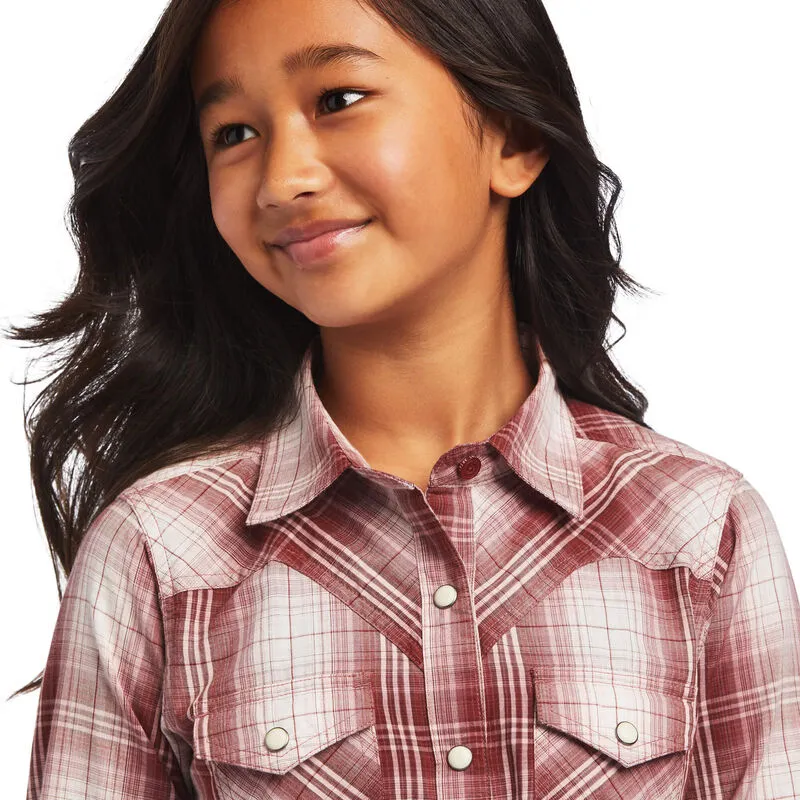 Girl's Ariat REAL Plaid Shirt