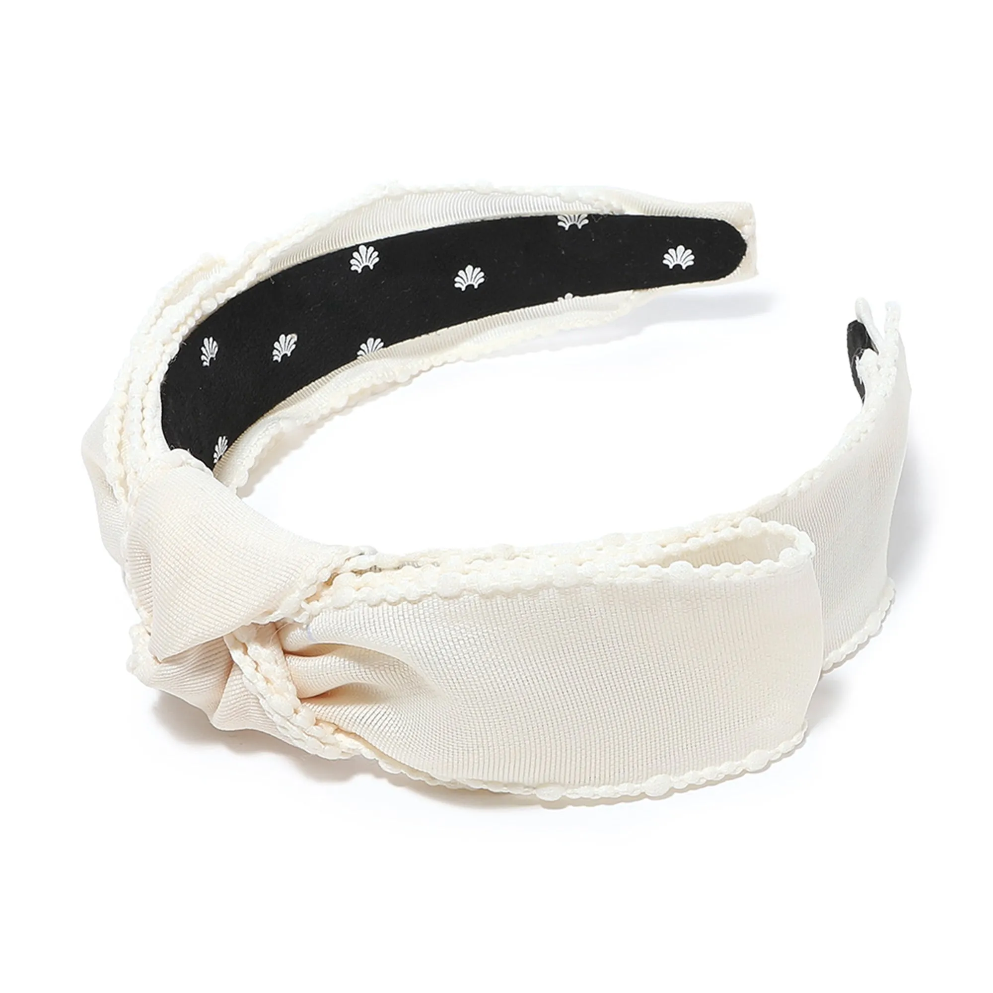 IVORY SHEER SHIRLEY HEADBAND