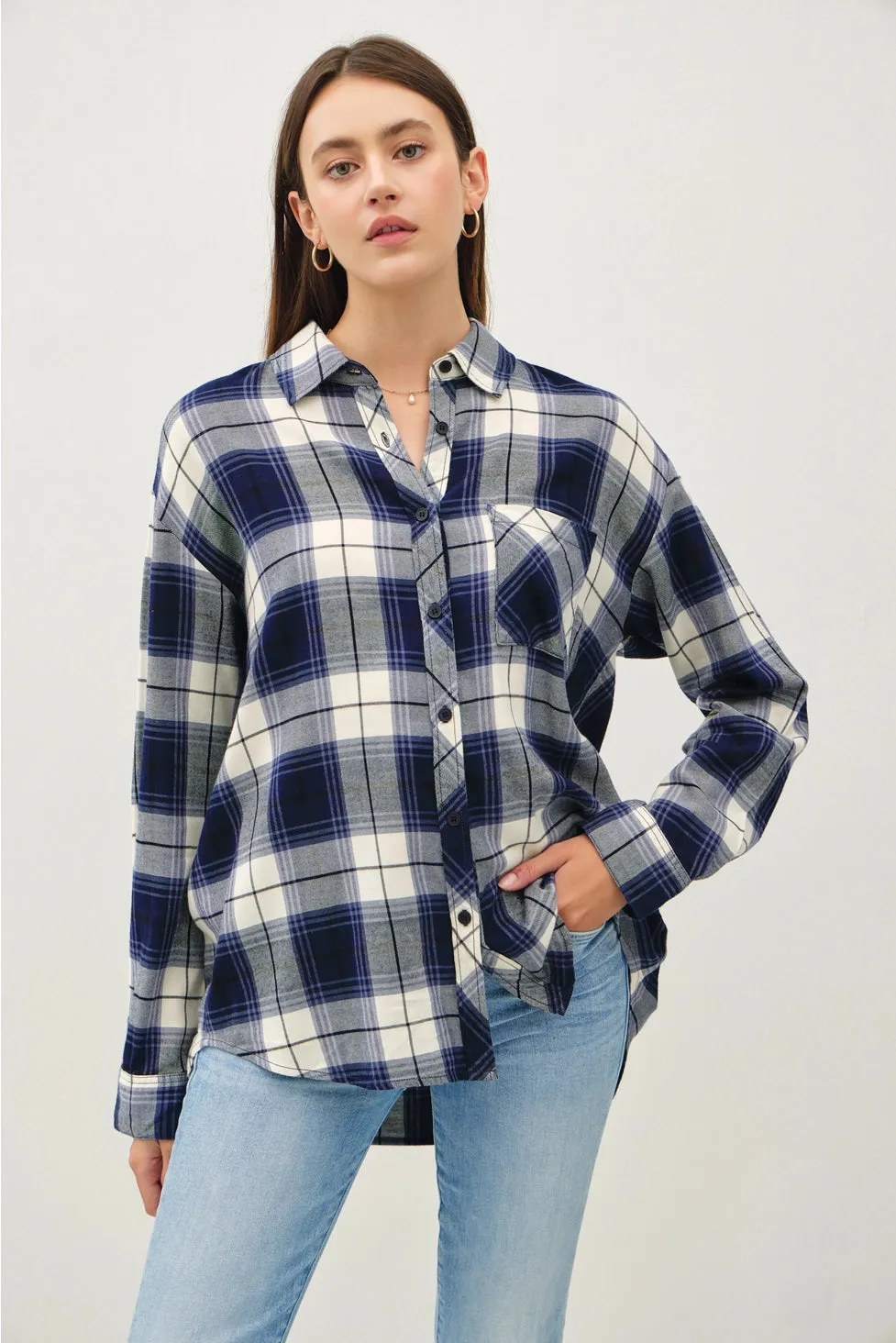 Julie Plaid Flannel Shirt