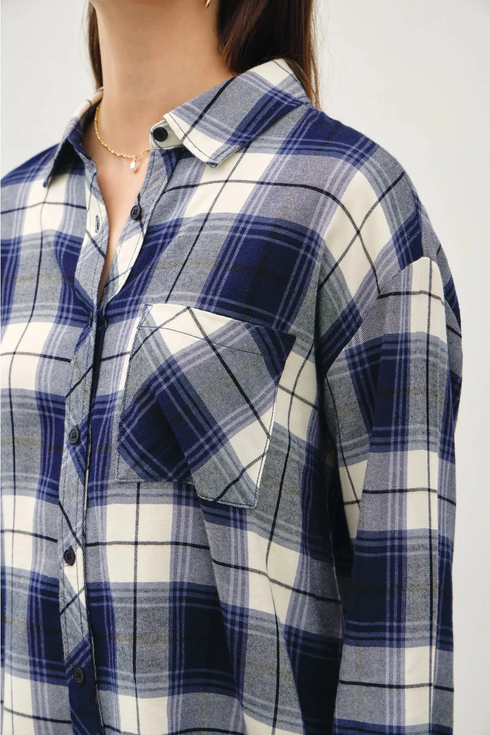 Julie Plaid Flannel Shirt