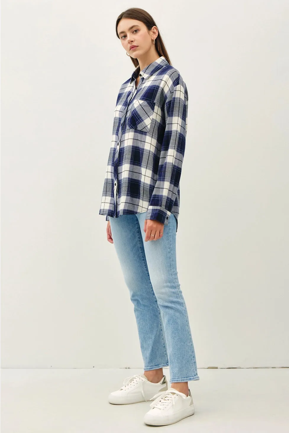 Julie Plaid Flannel Shirt