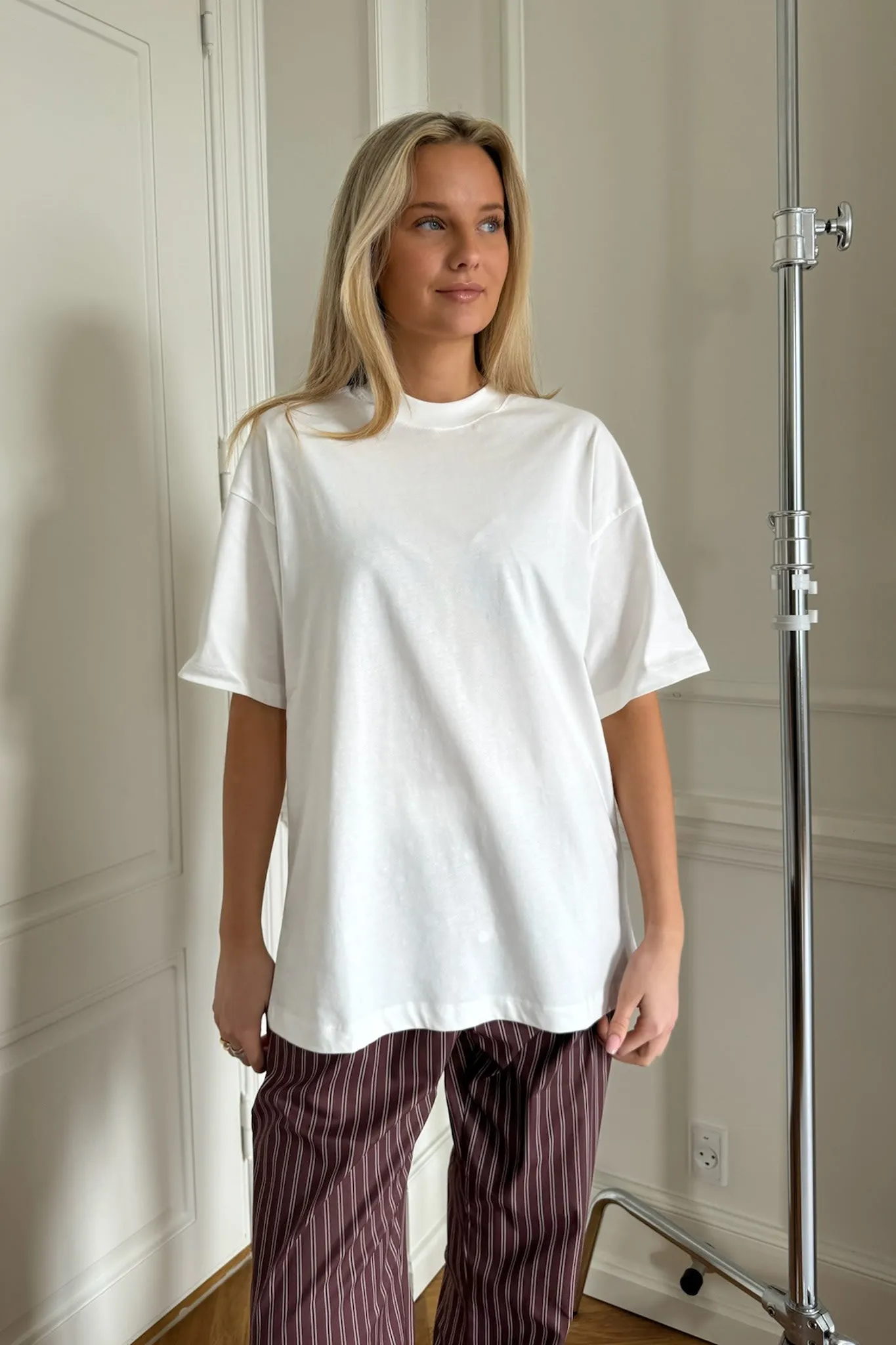 JXValeria Oversized Tshirt - Hvid