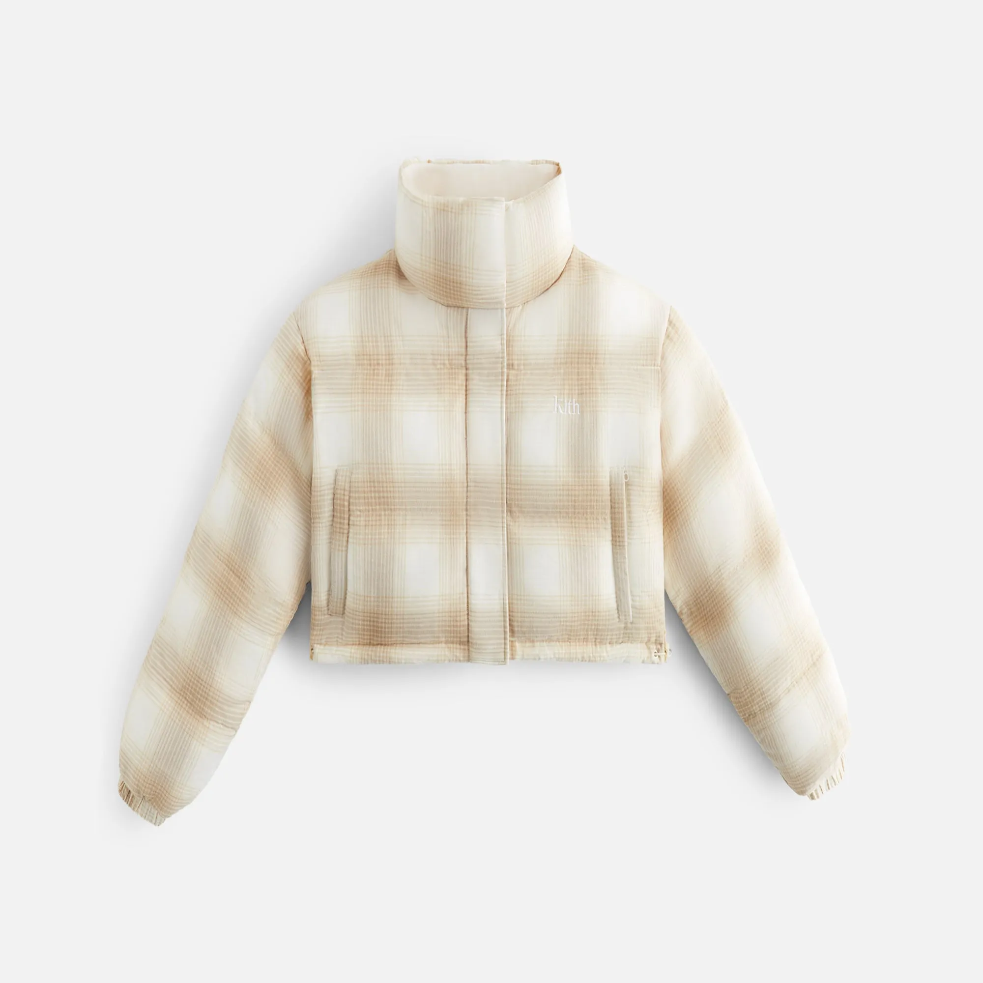 Kith Women Shae Cropped Reversible Puffer - Waffle