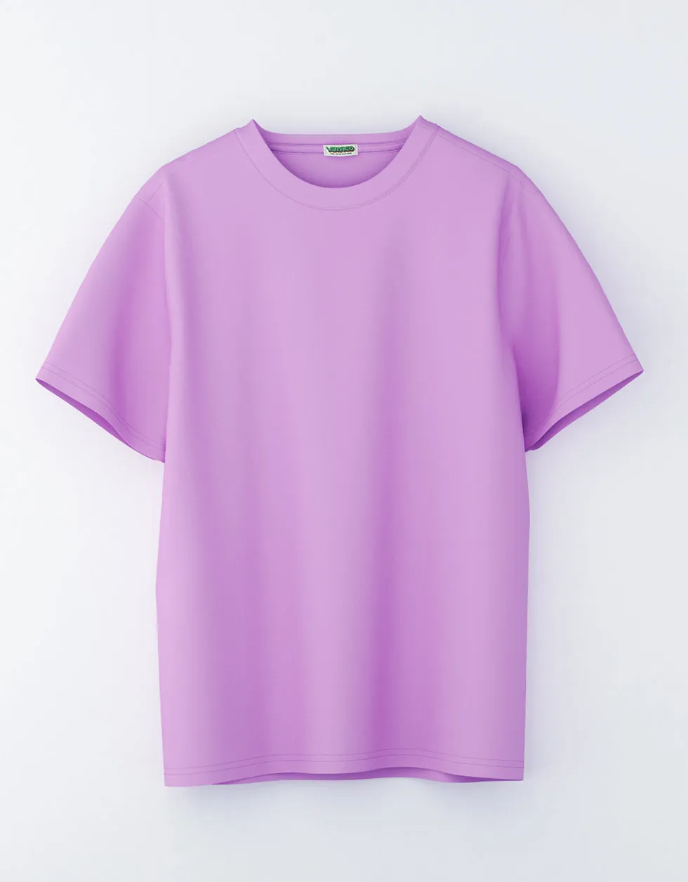 Lilac Solid Oversized Tshirt