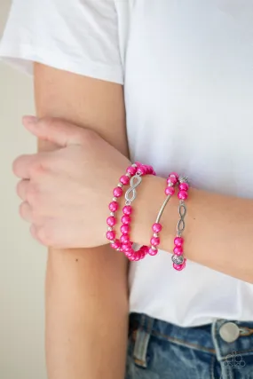 Limitless Luxury - Pink Paparazzi Bracelet