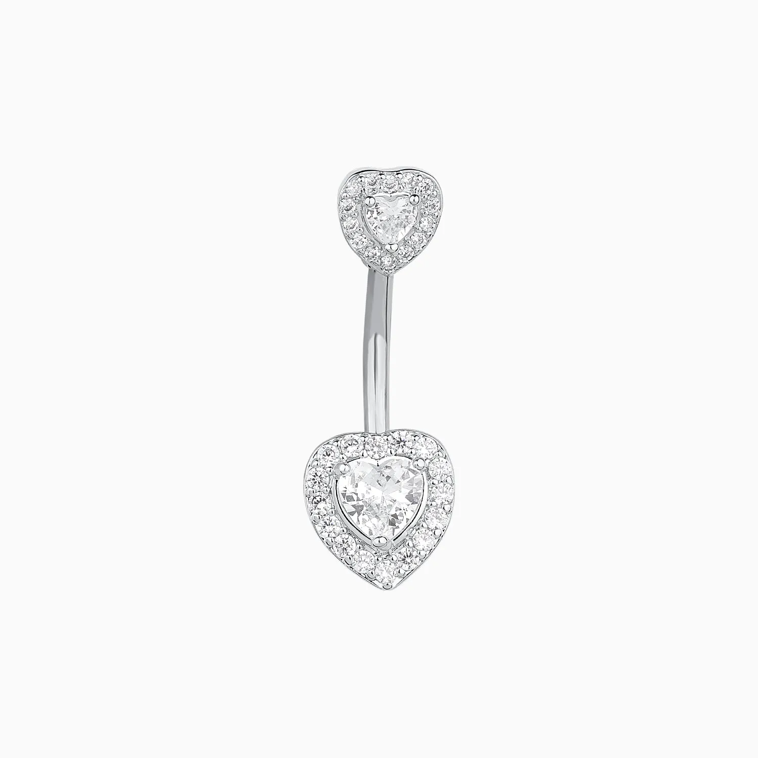 Luxury Heart Belly Ring