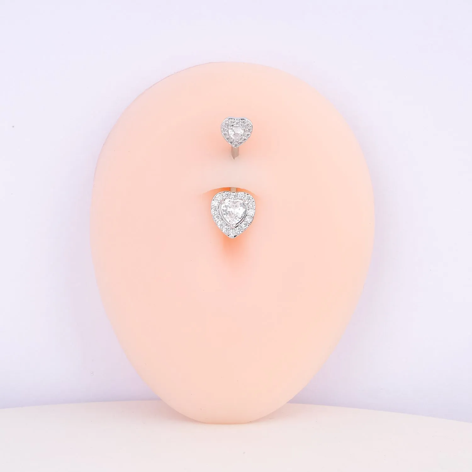 Luxury Heart Belly Ring