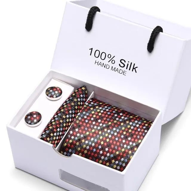 Luxury Men Necktie Set