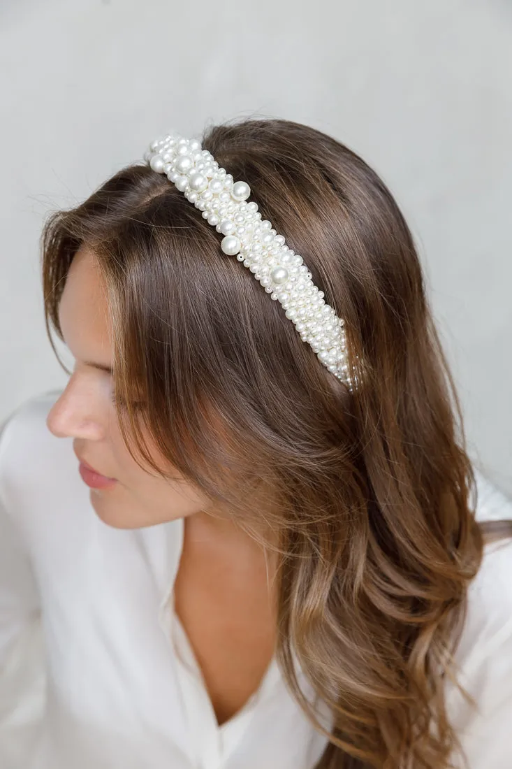 LUXURY PEARL HAIRBAND