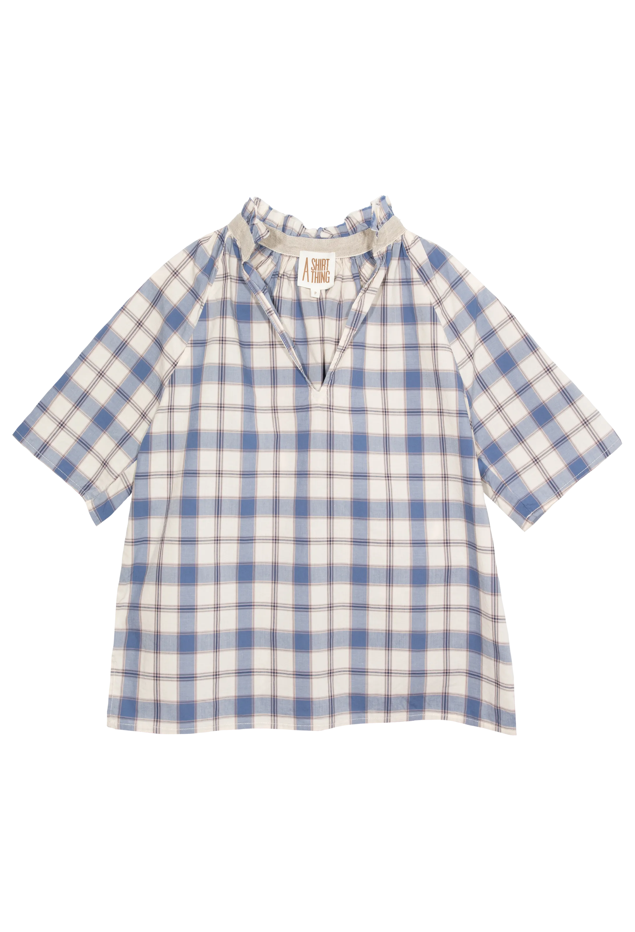 Margot Plaid Top