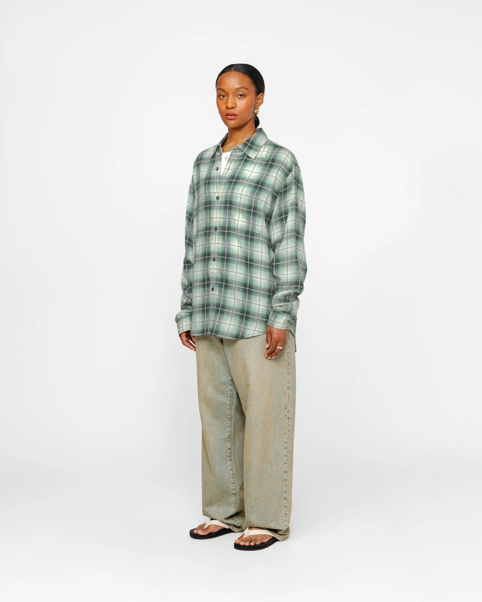 MATTHEW SHIRT LG PRINTED PLAID