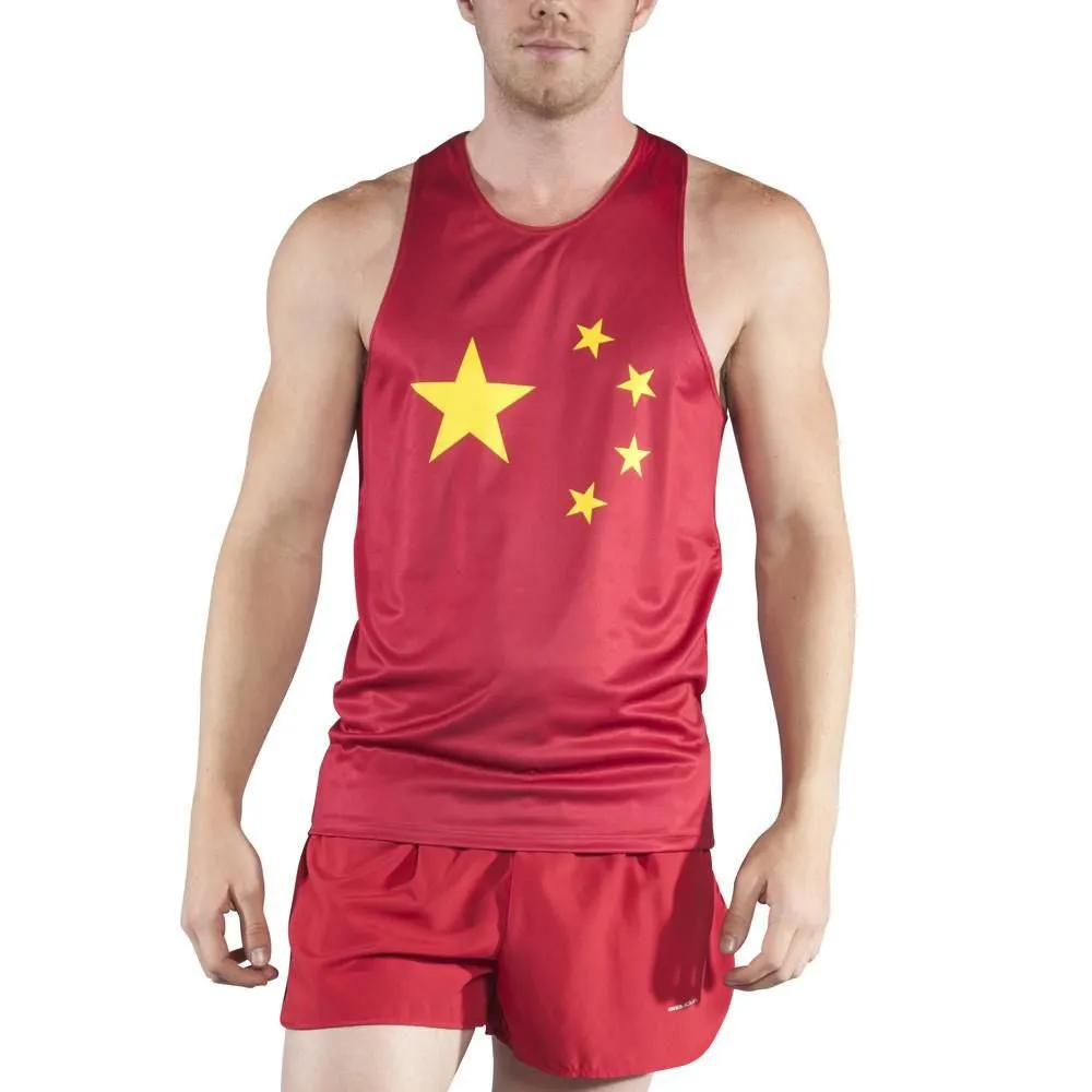 Men's Printed Singlet- China