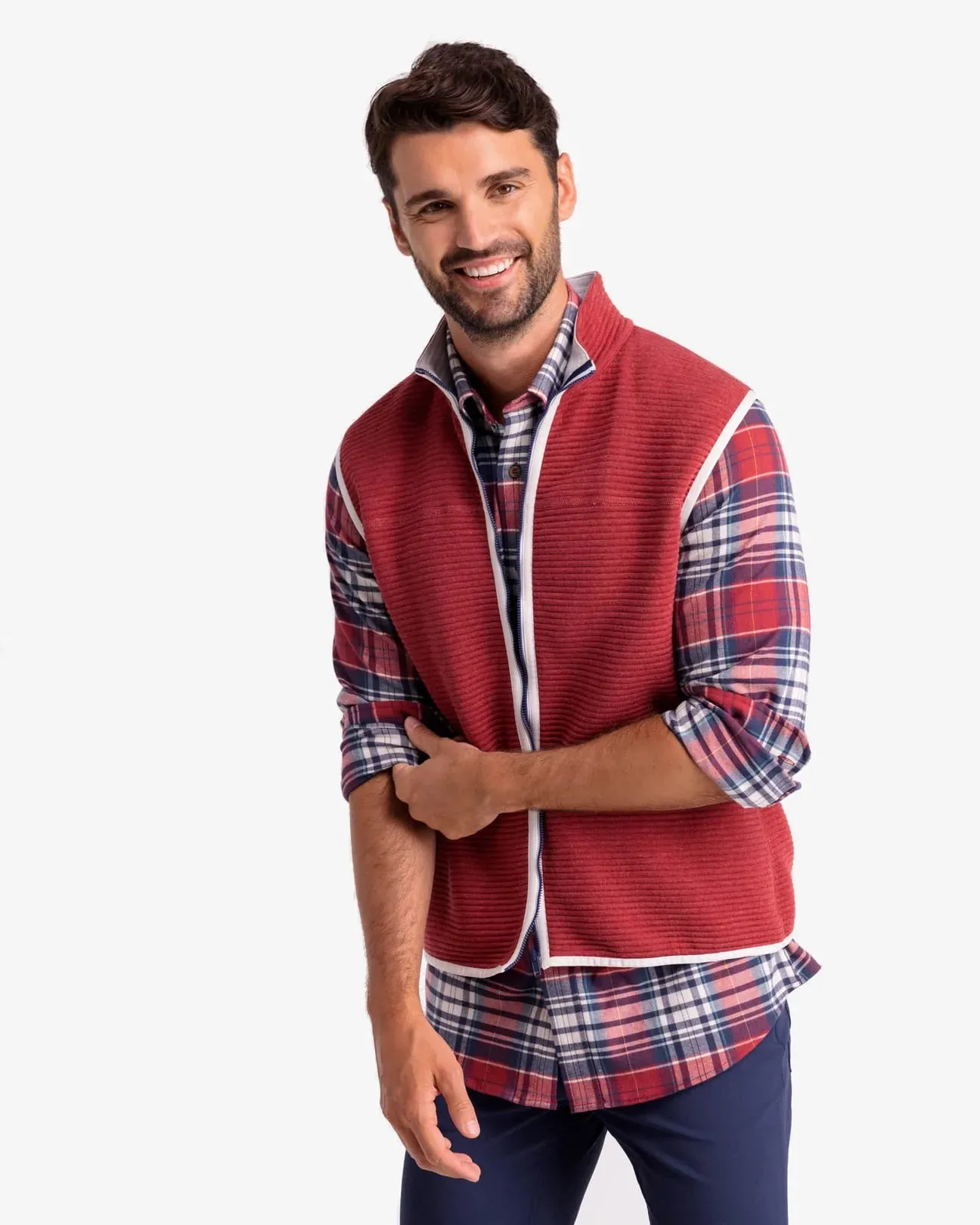 Men's Ridgepoint Heather Reversible Vest