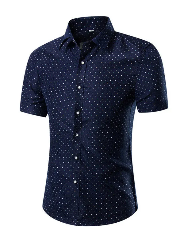 Men's Short Sleeve Printed Shirt