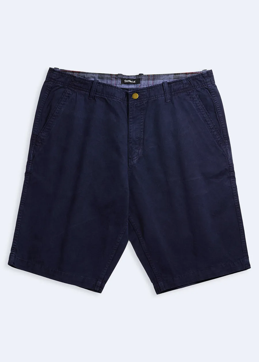 Mens Twill Shorts - Classic Navy