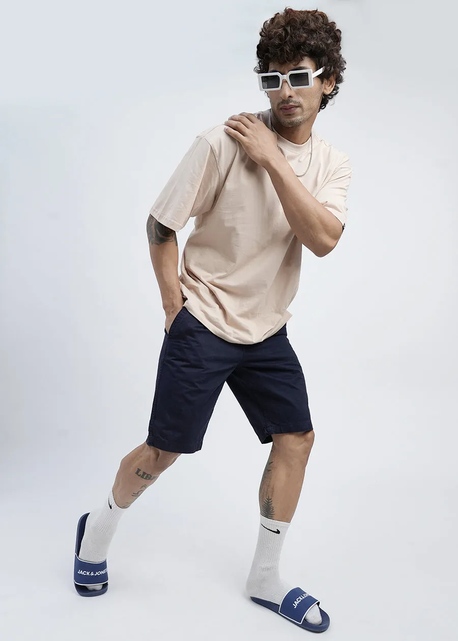 Mens Twill Shorts - Classic Navy