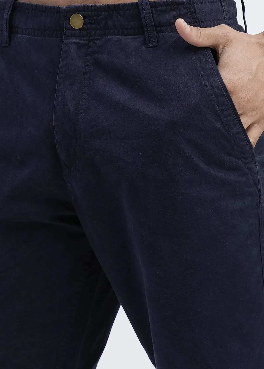 Mens Twill Shorts - Classic Navy