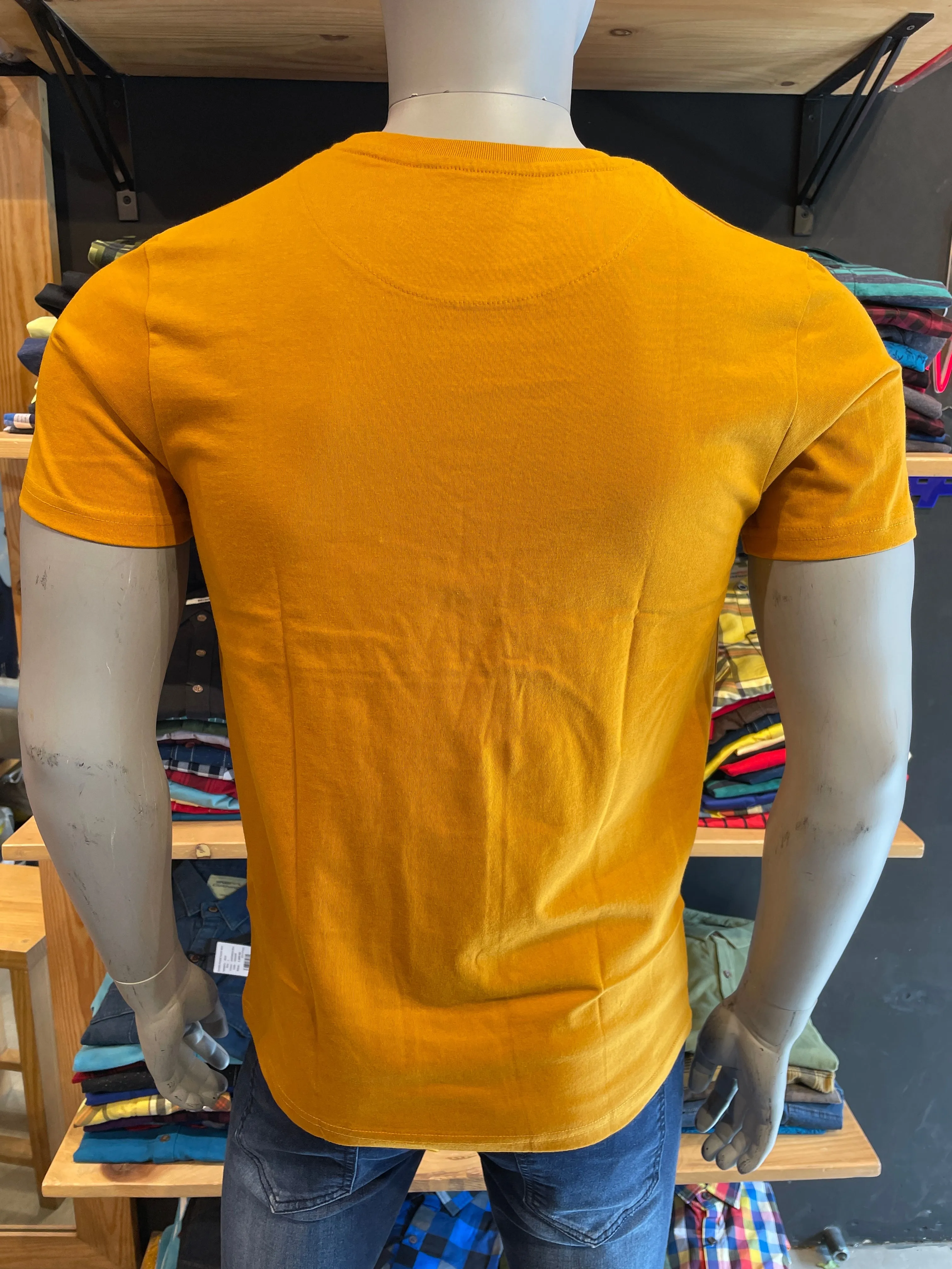 Mustard Printed Tee